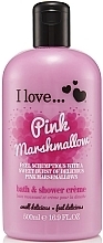 Fragrances, Perfumes, Cosmetics Shower Cream & Bath Foam - I Love... Pink Marshmallow Bubble Bath and Shower Creme