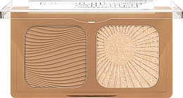Contouring Palette - Catrice Bronze & Glow Palette Holiday Skin — photo N2