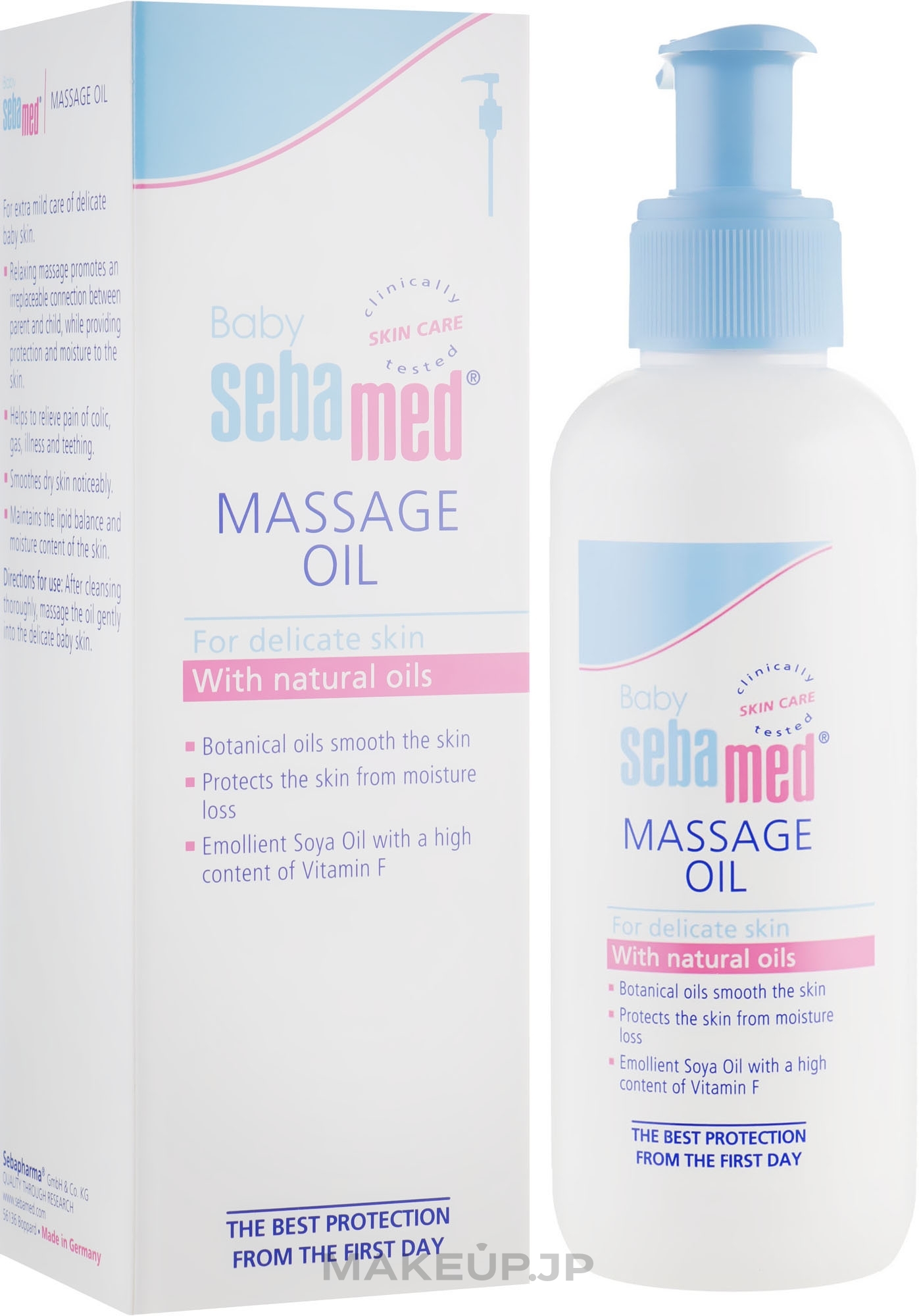 Massage Baby Oil - Sebamed Baby Soothing Massage Oil — photo 150 ml