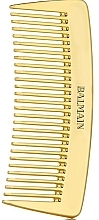 Fragrances, Perfumes, Cosmetics Gold Pocket Comb 14K - Balmain Paris Hair Couture Golden Pocket Comb