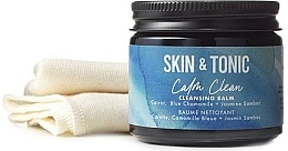 Fragrances, Perfumes, Cosmetics Set - Skin&Tonic Calm Clean Cleansing Set (balm/50g + napkin/1pcs)