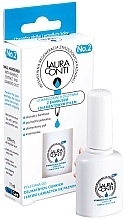 Fragrances, Perfumes, Cosmetics Strengthening Nail Top Coat "Bamboo & Diamond Dust" - Laura Conti