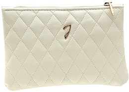 Fragrances, Perfumes, Cosmetics Quilted Makeup Bag, beige, A6131VT - Janeke Beige Quilted Pouch