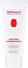 Fragrances, Perfumes, Cosmetics Cleansing Foam - Cell Fusion C Sun Clear Cleansing Foam