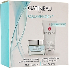 Fragrances, Perfumes, Cosmetics Set - Gatineau Aquamemory Duo (cr/50ml + scrub/75ml)