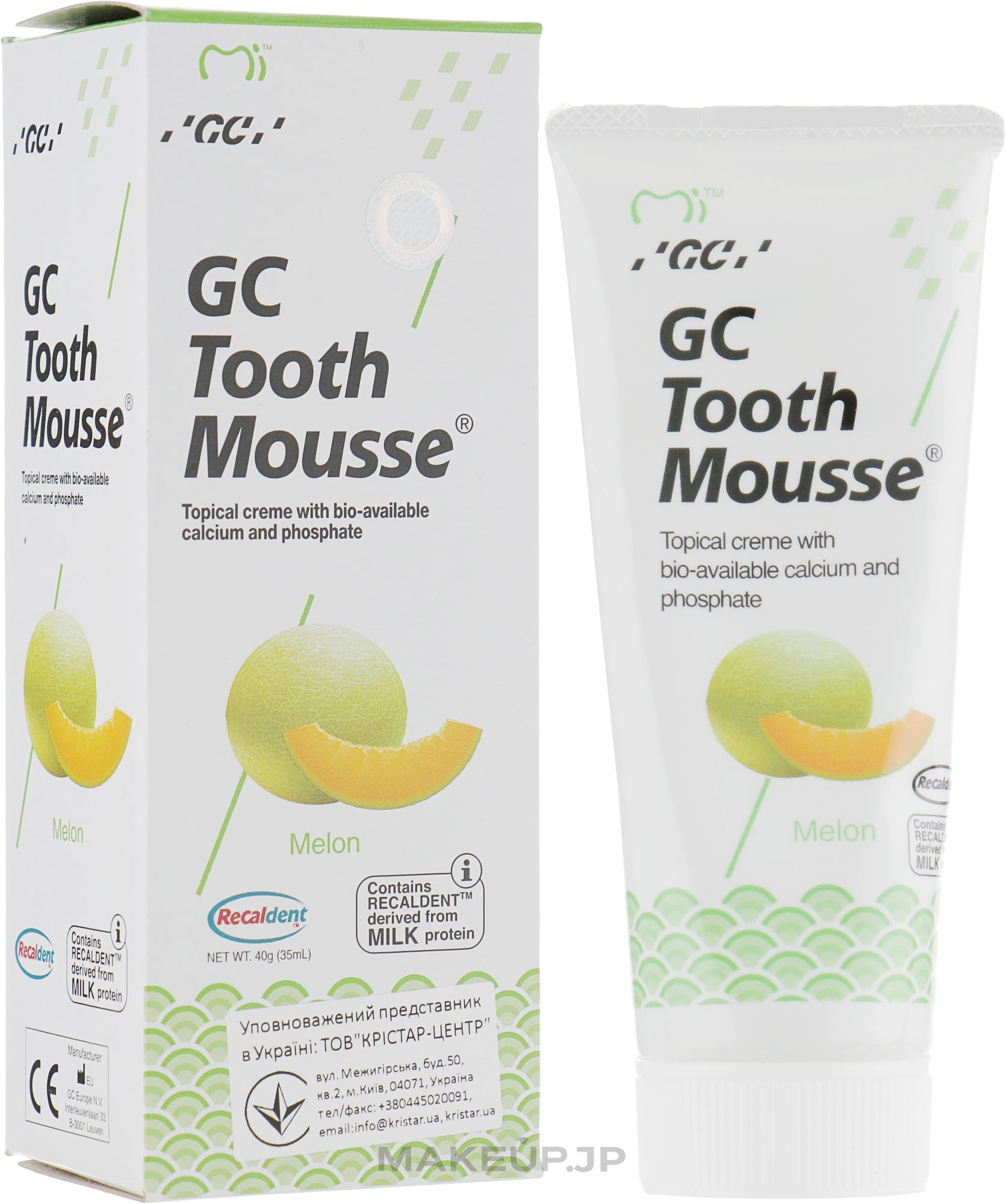 Tooth Cream - GC Tooth Mousse Melon — photo 35 ml