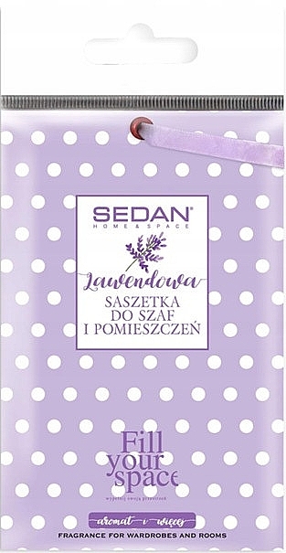 Lavender Aromatic Wardrobe Sachet, 6 polka dots - Sedan Lavena — photo N1