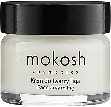 Fragrances, Perfumes, Cosmetics Face Cream "Figa" - Mokosh Cosmetics Figa Smoothing Facial Cream