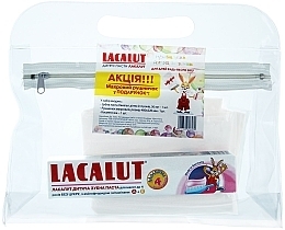 Fragrances, Perfumes, Cosmetics Set - Lacalut "Baby" (t/paste/50ml + towel + bag)