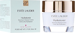 Fragrances, Perfumes, Cosmetics Face Cream "Intensive Moisturizing" for Dry Skin - Estee Lauder Hydrationist Maximum Moisture Creme