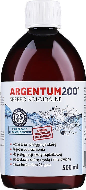 Colloidal Silver Face Tonic - Aura Herbals Argentum200 Toner — photo N1