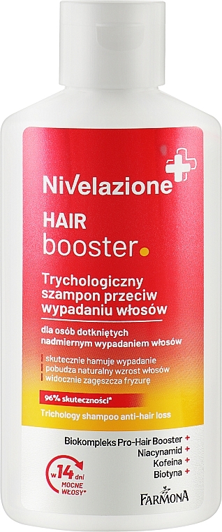 Anti-Hair Loss Trichological Shampoo - Farmona Nivelazione Hair Booster Trichological Anti-Hair Loss Shampoo — photo N1