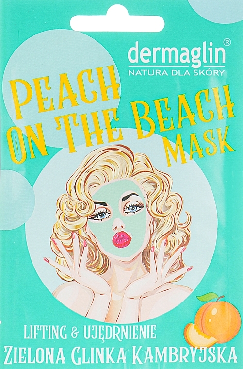 Peach on the Beach Face Mask - Dermaglin Peach On The Beach Mask — photo N1