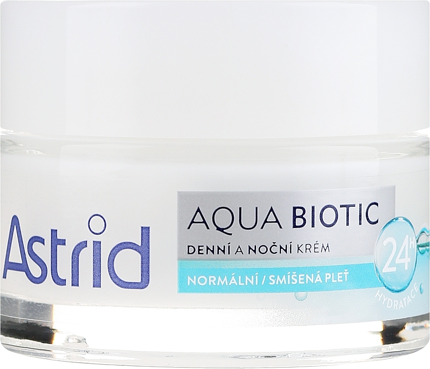Moisturizing Face Cream for Normal Skin - Astrid Aqua Biotic Day Face Cream — photo N4