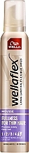 Ultra Strong Hold Thin Hair Styling Foam - Wella Wellaflex  — photo N2