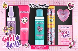 Set, 6 products - Martinelia Super Girl Bath & Shower Set — photo N1