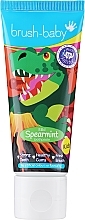 Fragrances, Perfumes, Cosmetics Kids Toothpaste "Spearmint", 6+ years - Brush-Baby Toothpaste