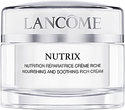 Fragrances, Perfumes, Cosmetics Nourishing Cream for Dry and Sensitive Skin - Lancome Nutrix Nourishing and Repairing Treatment Rich Cream