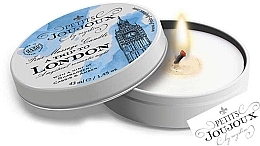 Rhubarb & Amber Massage Candle - Petits JouJoux Mini A Trip To London — photo N2