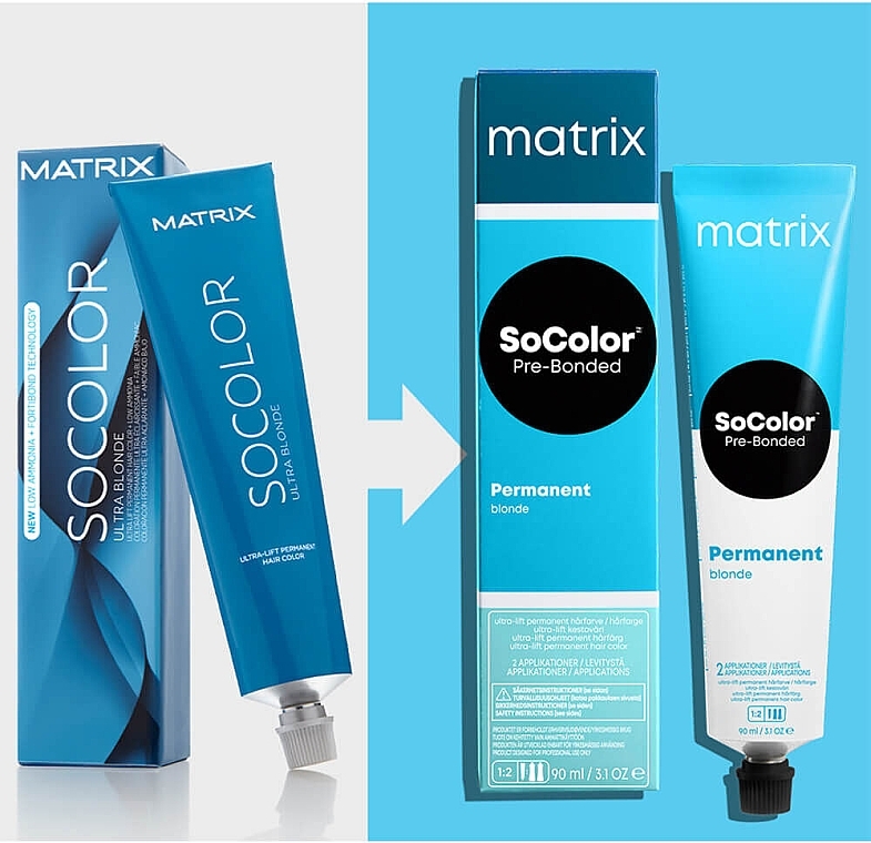 Lightening Hair Color - Matrix Socolor Ultra Blonde — photo N3