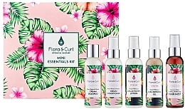 Fragrances, Perfumes, Cosmetics Set, 5 products - Flora & Curl Mini Essentials Curl Kit