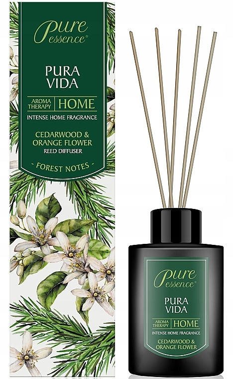 Fragrance Diffuser - Revers Pure Essence Aroma Therapy Pura Vida Reed Diffuser — photo N1