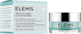 Fragrances, Perfumes, Cosmetics Anti-Wrinkle Eye Cream Mask - Elemis Pro-Collagen Eye Revive Mask