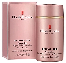 Moisturizing Face Cream - Elizabeth Arden Retinol + HPR Ceramide Rapid Skin Renewing Water Cream — photo N2