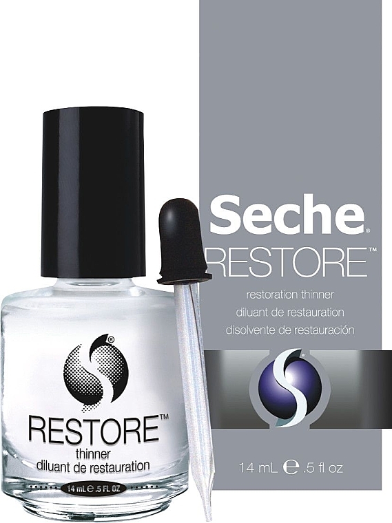 Nail Lacquer Thinner - Seche Vite Restore Thinner — photo N1