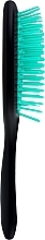 Hair Brush 71SP234 TFF, black and turquoise - Janeke Small Superbrush — photo N2