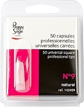 Fragrances, Perfumes, Cosmetics Versatile Square Tips #9, 50pcs - Peggy Sage Tips