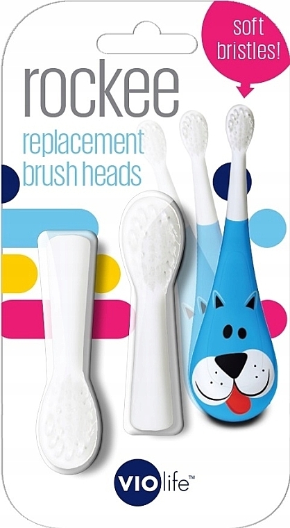 Kids Toothbrush Heads, 2 pcs. - Palette Intensive Color Creme* — photo N1