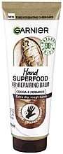 Repairing Cocoa Hand Cream - Garnier Hand Superfood 48H Repairing Balm — photo N1