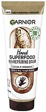 Fragrances, Perfumes, Cosmetics Repairing Cocoa Hand Cream - Garnier Hand Superfood 48H Repairing Balm