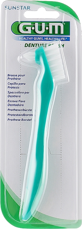 Dentures Brush, green - G.U.M Denture — photo N1