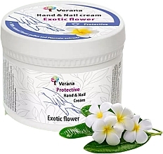 Fragrances, Perfumes, Cosmetics Exotic Flower Protecting Hand & Nail Cream - Verana Protective Hand & Nail Cream Exotic Flower