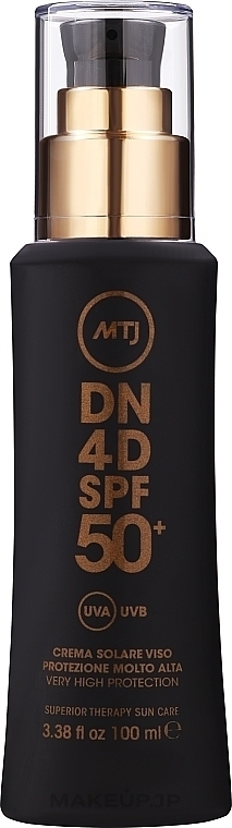 Facial Sunscreen SPF50+ - MTJ Cosmetics Superior Therapy Sun DN4D Cream SPF50+ — photo 100 ml