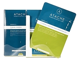 Fragrances, Perfumes, Cosmetics Vitamin C Cellulose Face Mask - Atache C Vital Promask With Action Aha