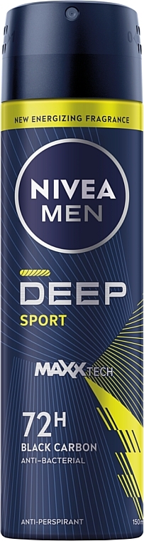 NIVEA MEN Deep Sport - Men Antiperspirant Spray — photo N1