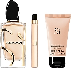 Giorgio Armani Si - Set (edp/100ml + b/lot/50ml + edp/10ml) — photo N3