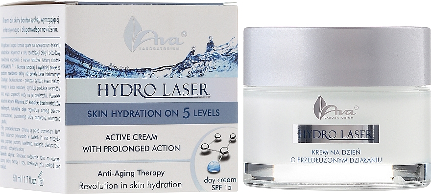 Moisturizing Face Cream - Ava Laboratorium Hydro Laser Cream — photo N1