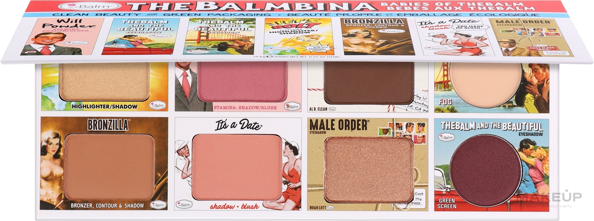 Makeup Palette - theBalm The Balmbina Babies Of theBalm Palette — photo 15.6 g