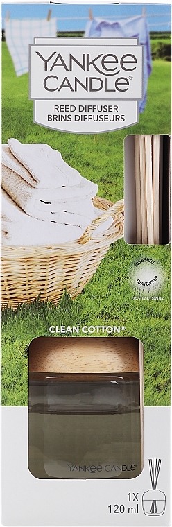 Aroma Diffuser "Clean Cotton" - Yankee Candle Clean Cotton — photo N1