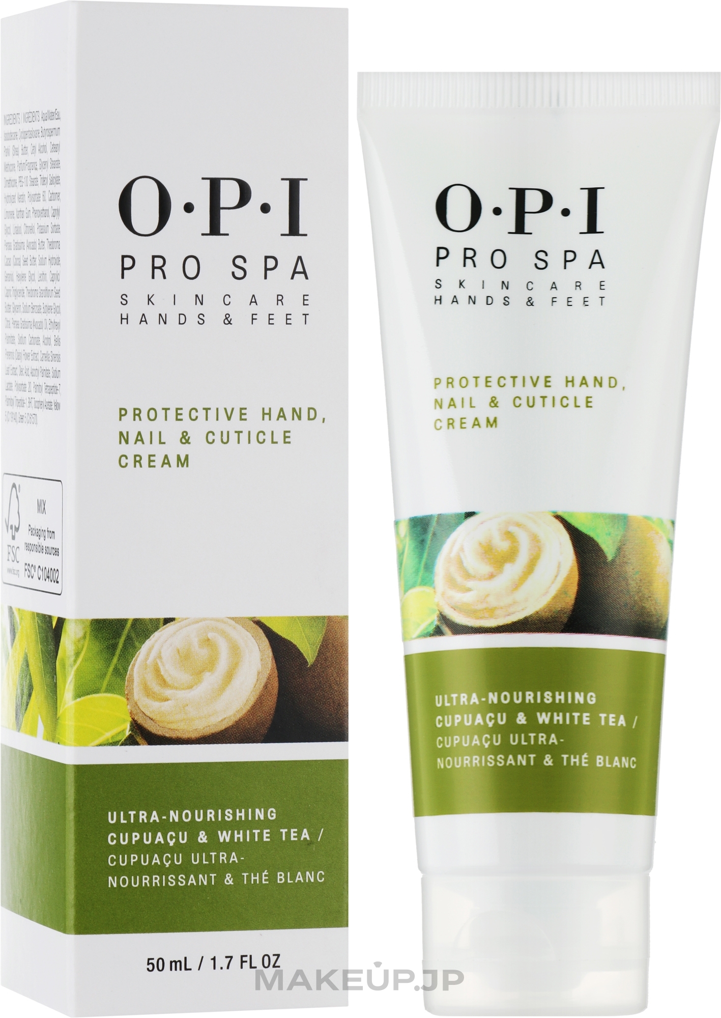 Protecting Hand, Nail & Cuticle Cream - OPI. ProSpa Protective Hand Nail & Cuticle Cream — photo 50 ml