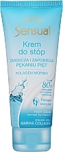 Foot Cream "Marine Collagen" - Joanna Sensual Cream — photo N1