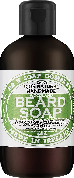 Forest Beard Shampoo - Dr K Soap Company Beard Soap Woodland — photo N1