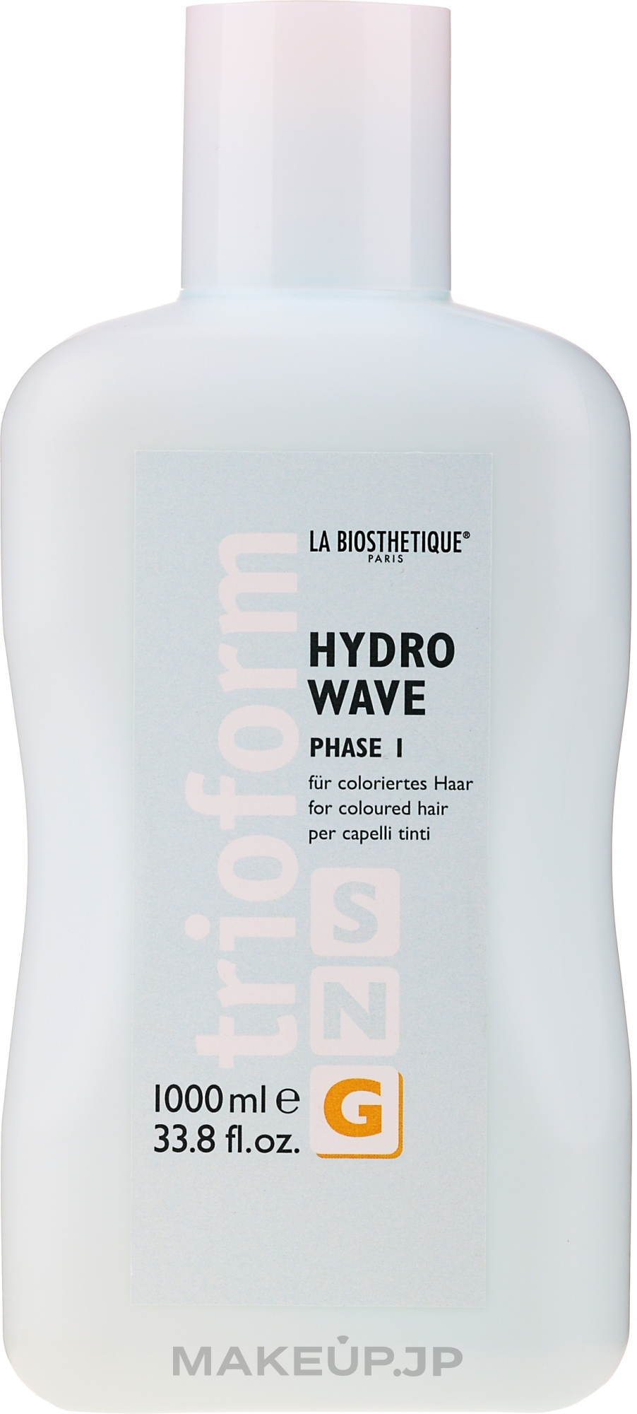 Perm Lotion for Colored Hair - La Biosthetique TrioForm Hydrowave G Professional Use — photo 1000 ml