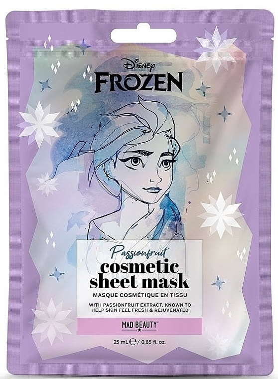 Face Mask 'Elsa' - Mad Beauty Disney Frozen Cosmetic Sheet Mask Elsa — photo N1