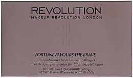 Fragrances, Perfumes, Cosmetics Eyeshadow Palette, 30 shades - Makeup Revolution Eyeshadow Palette Fortune Favours The Brave