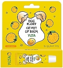 Yuzu Lip Balm - Daeng Gi Meo Ri Egg Planet Oh My! Lip Balm Yuja — photo N1